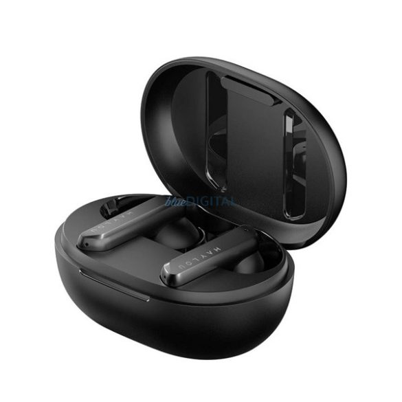 HAYLOU X1 bluetooth fülhallgató SZTEREO (v5.2, TWS, mikrofon, aktív zajszűrő + töltőtok) FEKETE