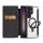 DUX DUCIS SKIN X PRO tok álló, bőr hatású (FLIP, oldalra nyíló, RFID, kitámasztó, MagSafe) FEKETE Samsung Galaxy S24 Ultra (SM-S928)
