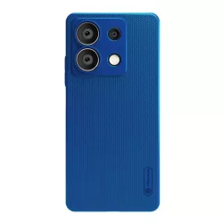   NILLKIN SUPER FROSTED műanyag telefonvédő (gumírozott, érdes felület) SÖTÉTKÉK Xiaomi Redmi Note 13 5G