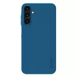   NILLKIN SUPER FROSTED műanyag telefonvédő (gumírozott, érdes felület) SÖTÉTKÉK Samsung Galaxy A25 5G (SM-A256)