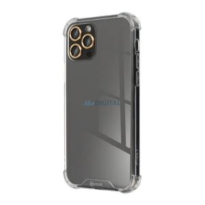 ROAR JELLY ARMOR műanyag telefonvédő (szilikon keret, ütésállóság, légpárnás sarok) ÁTLÁTSZÓ Samsung Galaxy A55 5G (SM-A556)
