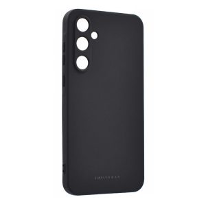 ROAR SPACE szilikon telefonvédő (matt, prémium) FEKETE Samsung Galaxy A55 5G (SM-A556)