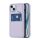 DUX DUCIS RAFI II MAG szilikon telefonvédő (kitámasztó, kártyazseb, RFID, MagSafe) LILA Apple iPhone 15