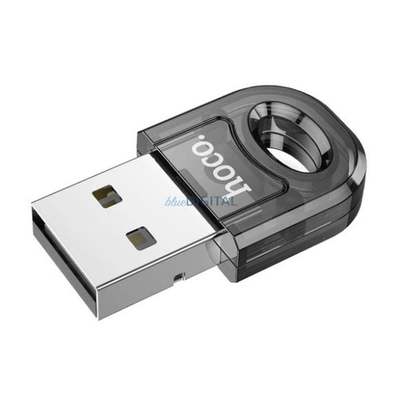 HOCO bluetooth adapter (USB, v5.1) FEKETE