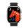 HOCO AS101 pótszíj (egyedi méret, fém, milánói szíj, mágneses) FEKETE Apple Watch Ultra 2 49mm, Watch Ultra 49mm, Watch Series 9 45mm
