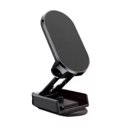   Designed for SAMSUNG autós tartó (műszerfalra, tapadókorongos, mágneses, 360°) FEKETE