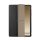 Designed for SAMSUNG tok álló, bőr hatású (FLIP, oldalra nyíló, TRIFOLD, asztali tartó) FEKETE Samsung Galaxy Tab A9 WIFI (SM-X110), Galaxy Tab A9 LTE (SM-X115)