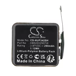   CAMERON SINO Li-Polymer akku (3,87V / 290mAh, Huawei HB522025EFW kompatibilis) FEKETE Huawei Watch GT 3 42mm