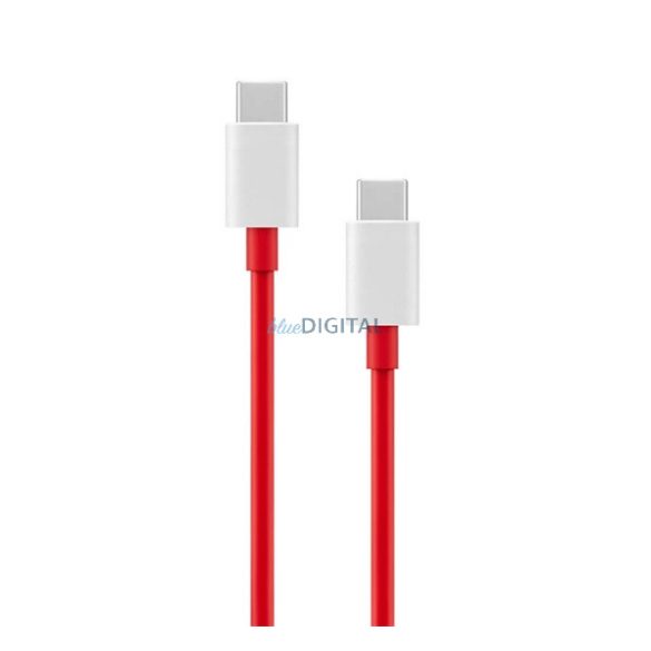 ONEPLUS adatkábel (Type-C - Type-C, 160W, 12A, gyorstöltő, 100cm, törésgátló) PIROS