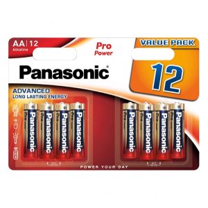 PANASONIC PRO POWER szupertartós elem (AA, LR6PPG, 1.5V, alkáli) 12db/csomag