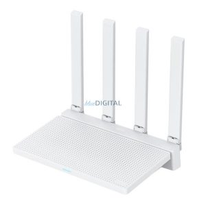 XIAOMI AX3000T WIFI router (HOTSPOT, 2167 Mbps, 4 antenna, Dualband, NFC) FEHÉR