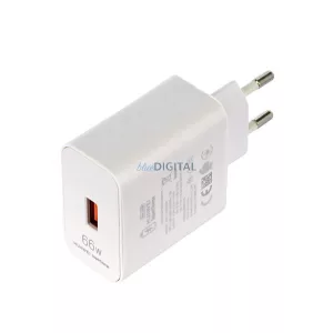 HONOR SuperCharger hálózati töltő USB aljzat (66W, gyorstöltő) FEHÉR