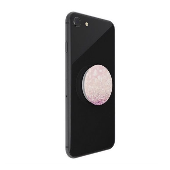 POPSOCKETS telefontartó (készülékre ragasztható, többfunkciós, csillogó) SZÍNES