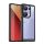 Műanyag telefonvédő (szilikon keret, ütésállóság, átlátszó hátlap) FEKETE Xiaomi Poco M6 Pro LTE, Redmi Note 13 Pro 4G