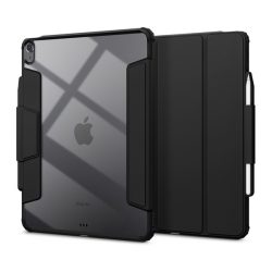   SPIGEN AIR SKIN PRO tok álló, ECO bőr hatású (aktív FLIP, oldalra nyíló, TRIFOLD, asztali tartó, ceruza tartó) SZÜRKE Apple IPAD Air 13 (2024)