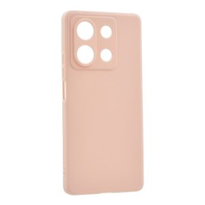 Szilikon telefonvédő (matt) BABARÓZSASZÍN Xiaomi Redmi Note 13 5G