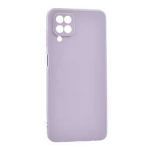 Szilikon telefonvédő (matt) LILA Samsung Galaxy A12 (SM-A125F, SM-A127F)