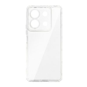 Szilikon telefonvédő (ütésállóság, légpárnás keret) ÁTLÁTSZÓ Xiaomi Poco X6 5G, Redmi Note 13 Pro 5G