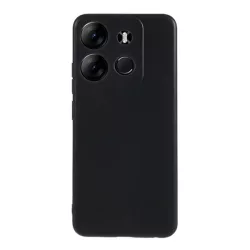 Szilikon telefonvédő (matt) FEKETE Tecno Spark Go 2023