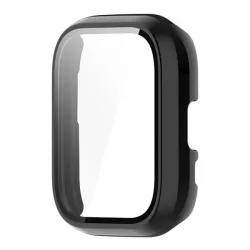   Műanyag keret (BUMPER, ütésállóság + kijelzővédő üveg) FEKETE Amazfit Active