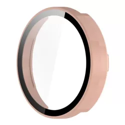   Műanyag keret (BUMPER, ütésállóság + kijelzővédő üveg) RÓZSASZÍN Garmin Lily 2
