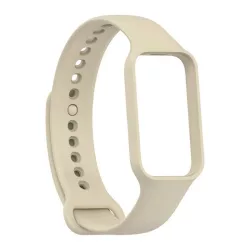   Pótszíj (egyedi méret, szilikon) BÉZS Xiaomi Redmi Smart Band 2, Smart Band 8 Active
