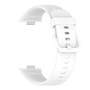 Pótszíj (egyedi méret, szilikon) FEHÉR Huawei Watch Fit 3