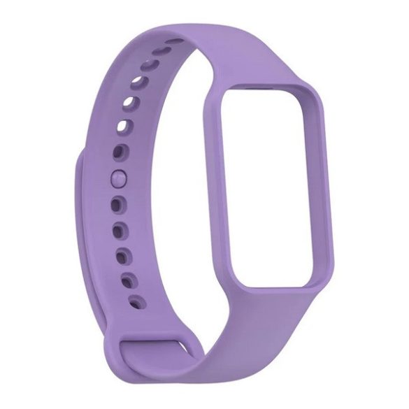 Pótszíj (egyedi méret, szilikon) LILA Xiaomi Redmi Smart Band 2, Smart Band 8 Active