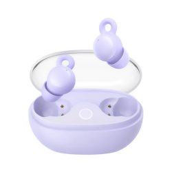   JOYROOM bluetooth fülhallgató SZTEREO (v5.3, TWS, mikrofon, zajszűrő + töltőtok) LILA