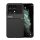 Műanyag telefonvédő (szilikon keret, ütésállóság, mágneses, bőr hatású hátlap, csíkos) FEKETE Xiaomi Poco F6 Pro