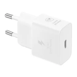   SAMSUNG hálózati töltő Type-C aljzat (25W, GaN, PD gyorstöltő) FEHÉR