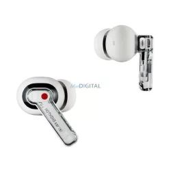   NOTHING EAR(A) bluetooth fülhallgató SZTEREO (v5.3, TWS, mikrofon, aktív zajszűrő, IP54 + töltőtok) FEHÉR