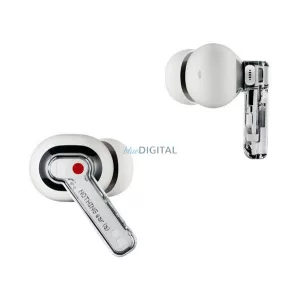NOTHING EAR(A) bluetooth fülhallgató SZTEREO (v5.3, TWS, mikrofon, aktív zajszűrő, IP54 + töltőtok) FEHÉR