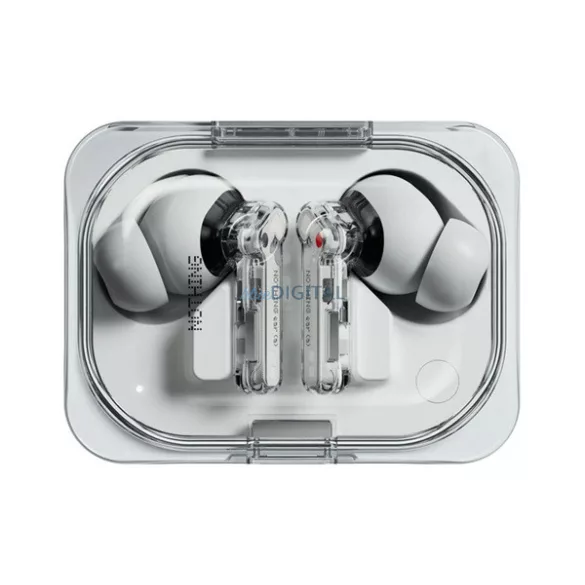 NOTHING EAR(A) bluetooth fülhallgató SZTEREO (v5.3, TWS, mikrofon, aktív zajszűrő, IP54 + töltőtok) FEHÉR