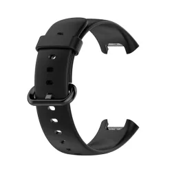   Pótszíj (egyedi méret, szilikon) FEKETE Xiaomi Redmi Watch 2, Redmi Watch 2 Lite