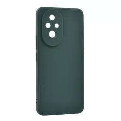 Szilikon telefonvédő (matt) SÖTÉTZÖLD Honor 200 Pro