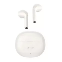   USAMS RHYMBO bluetooth fülhallgató SZTEREO (v5.3, TWS, zajszűrő + töltőtok) BÉZS