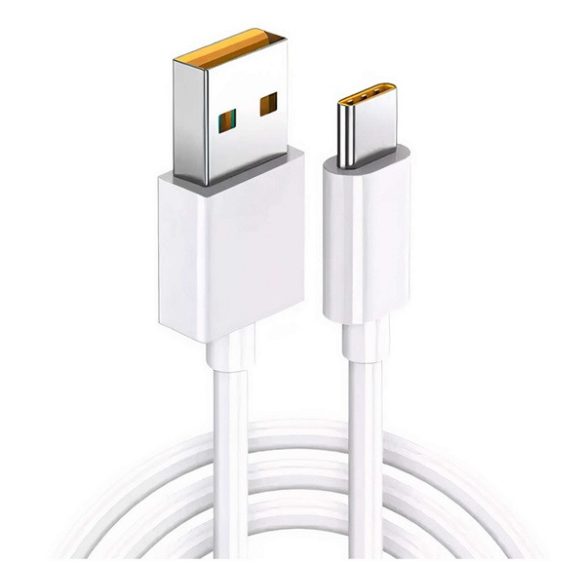 OPPO adatkábel (USB - Type-C, 65W, gyorstöltő, 100cm) FEHÉR