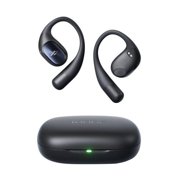 1MORE S31 OPEN bluetooth fülhallgató SZTEREO (v5.3, TWS, mikrofon, IPX5, fülre akasztható + töltőtok) FEKETE