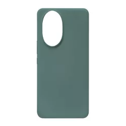   HONOR szilikon telefonvédő (matt, mikrofiber plüss karcolásmentesítő belső, prémium) ZÖLD Honor 200