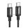 HOCO X91 adatkábel (Type-C - Type-C, 3A, 60W, PD gyorstöltő, 300cm, cipőfűző) FEKETE HOCO X91 adatkábel (Type-C - Type-C, 3A, 60W, PD gyorstöltő, 300cm, cipőfűző) FEKETE