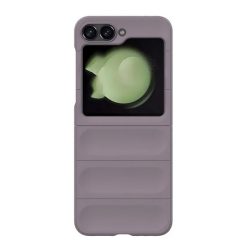   Műanyag telefonvédő (ütésállóság, kameravédő, 3D) LILA Samsung Galaxy Z Flip6 5G (SM-F741)