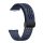 Pótszíj (egyedi méret, szilikon, lyukacsos, légáteresztő) SÖTÉTKÉK Huawei Watch Fit 3