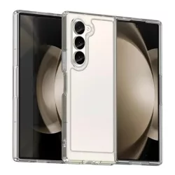   Szilikon telefonvédő (ütésállóság, átlátszó hátlap) ÁTLÁTSZÓ Samsung Galaxy Z Fold6 5G (SM-F956)