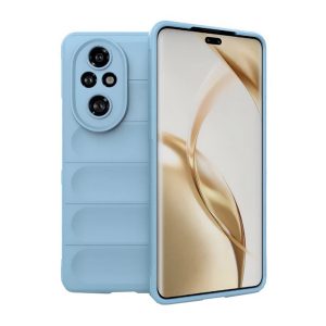 Szilikon telefonvédő (ütésállóság, kameravédő, 3D) VILÁGOSKÉK Honor 200 Pro