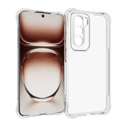   Szilikon telefonvédő (ütésállóság, légpárnás sarok) ÁTLÁTSZÓ Oppo Reno 12 Pro 5G