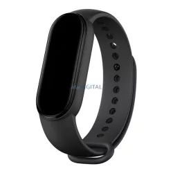   DEVIA DELUXE SPORT pótszíj (egyedi méret, szilikon, állítható) FEKETE Xiaomi Smart Band 9, Band 8