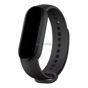 DEVIA DELUXE SPORT pótszíj (egyedi méret, szilikon, állítható) FEKETE Xiaomi Smart Band 9, Band 8