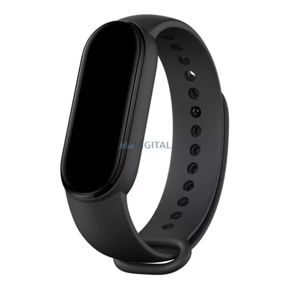 DEVIA DELUXE SPORT pótszíj (egyedi méret, szilikon, állítható) FEKETE Xiaomi Smart Band 9, Band 8
