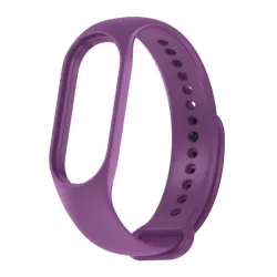   DEVIA DELUXE SPORT pótszíj (egyedi méret, szilikon, állítható) LILA Xiaomi Mi Band 7, Mi Band 6 NFC, Mi Band 6